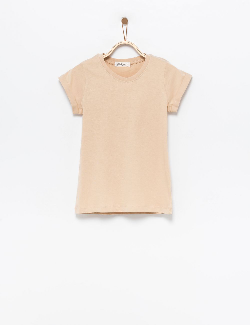 חולצה V שרוול קצר