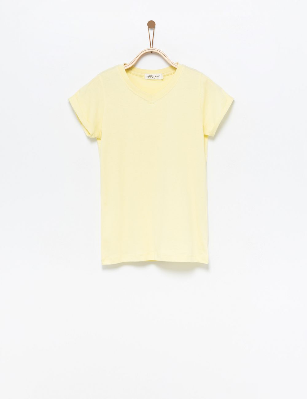 חולצה V שרוול קצר