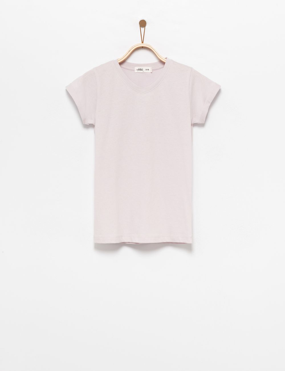 חולצה V שרוול קצר