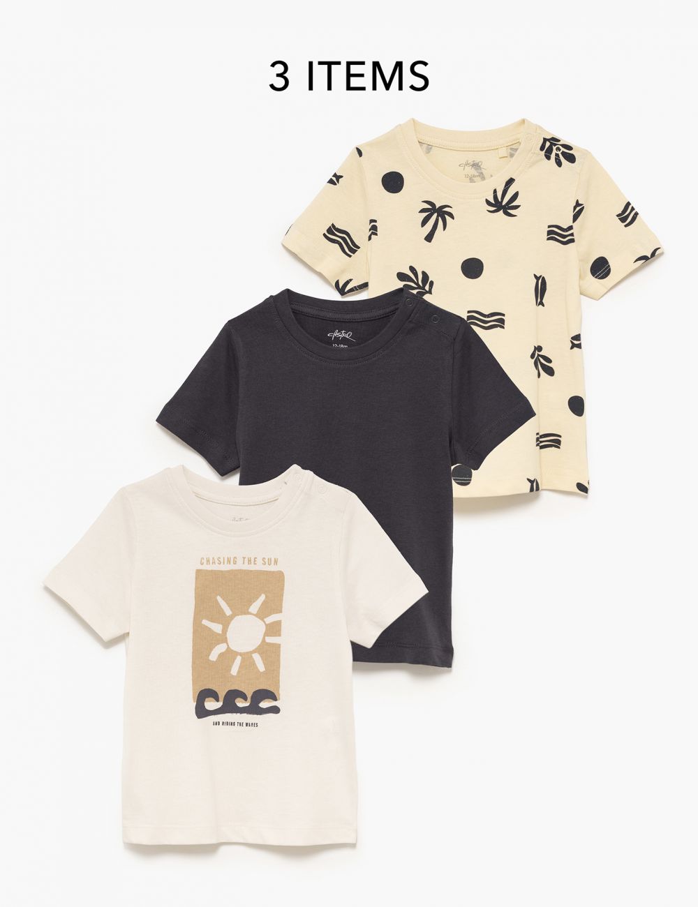 מארז חולצות 6M-4Y