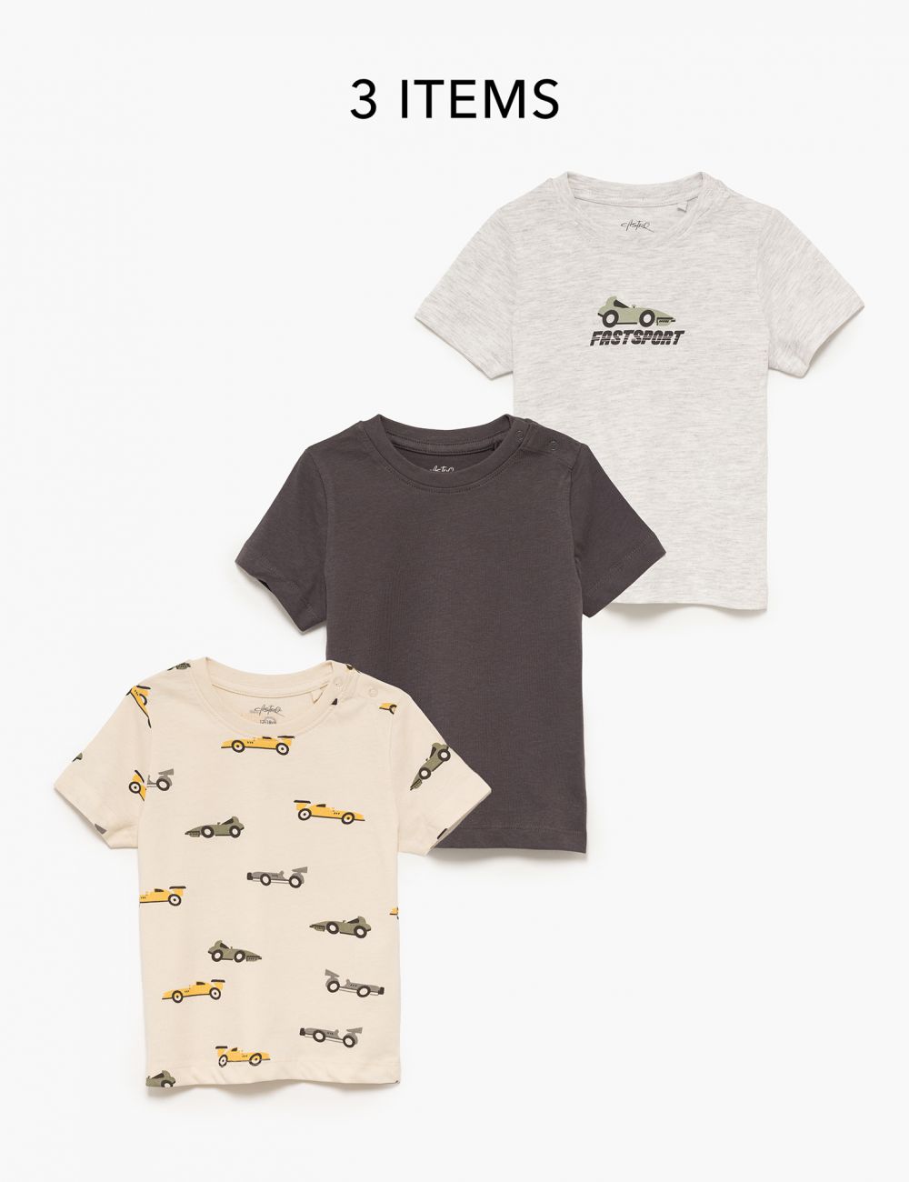 מארז שלישיית טי-שירטים 6M-4Y