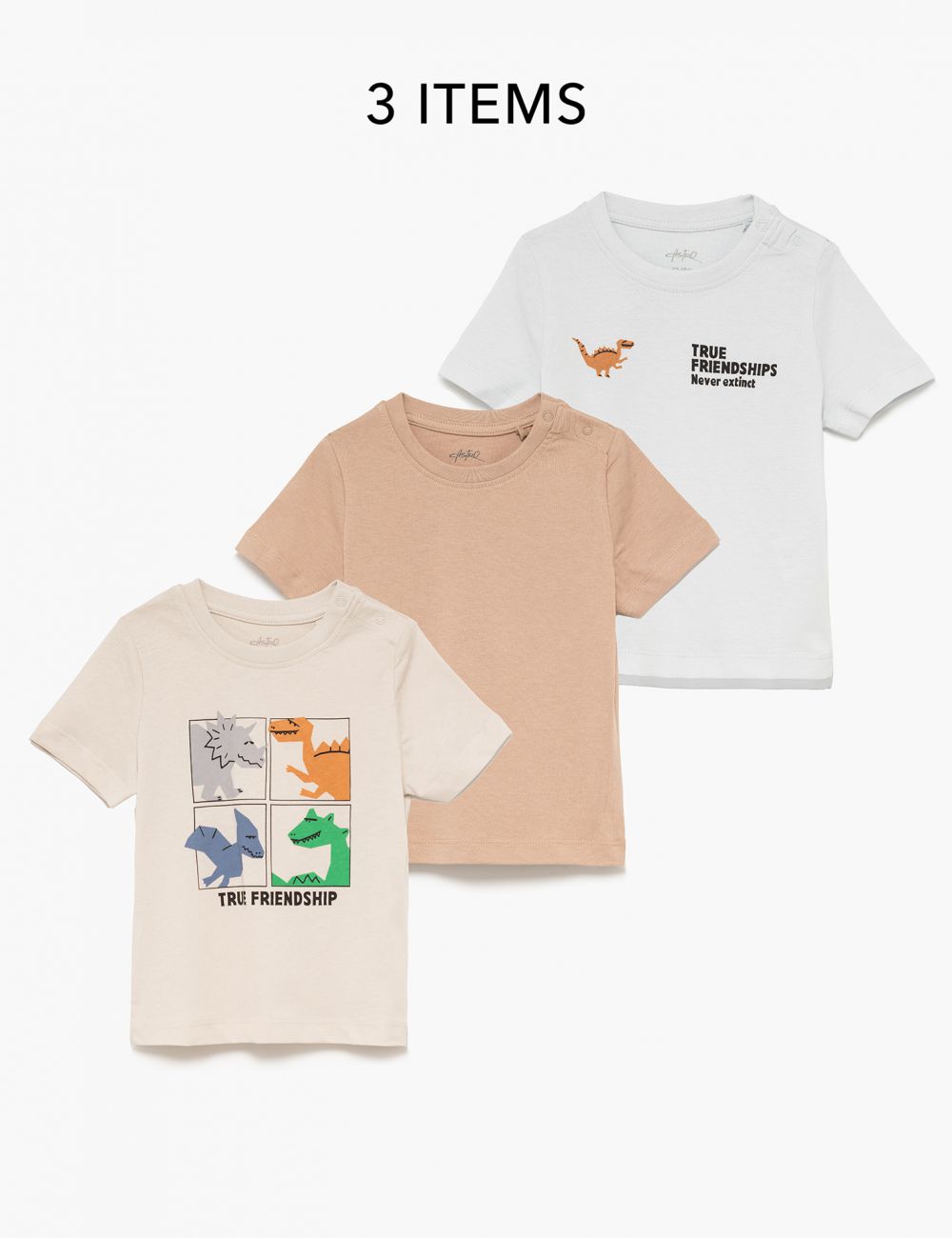 מארז חולצות 6M-4Y