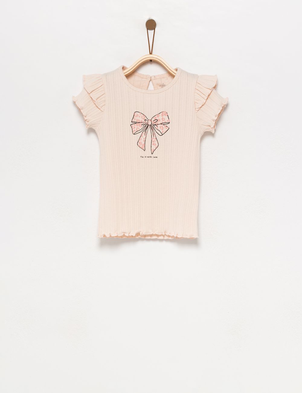 חולצת פוינטל מודפסת