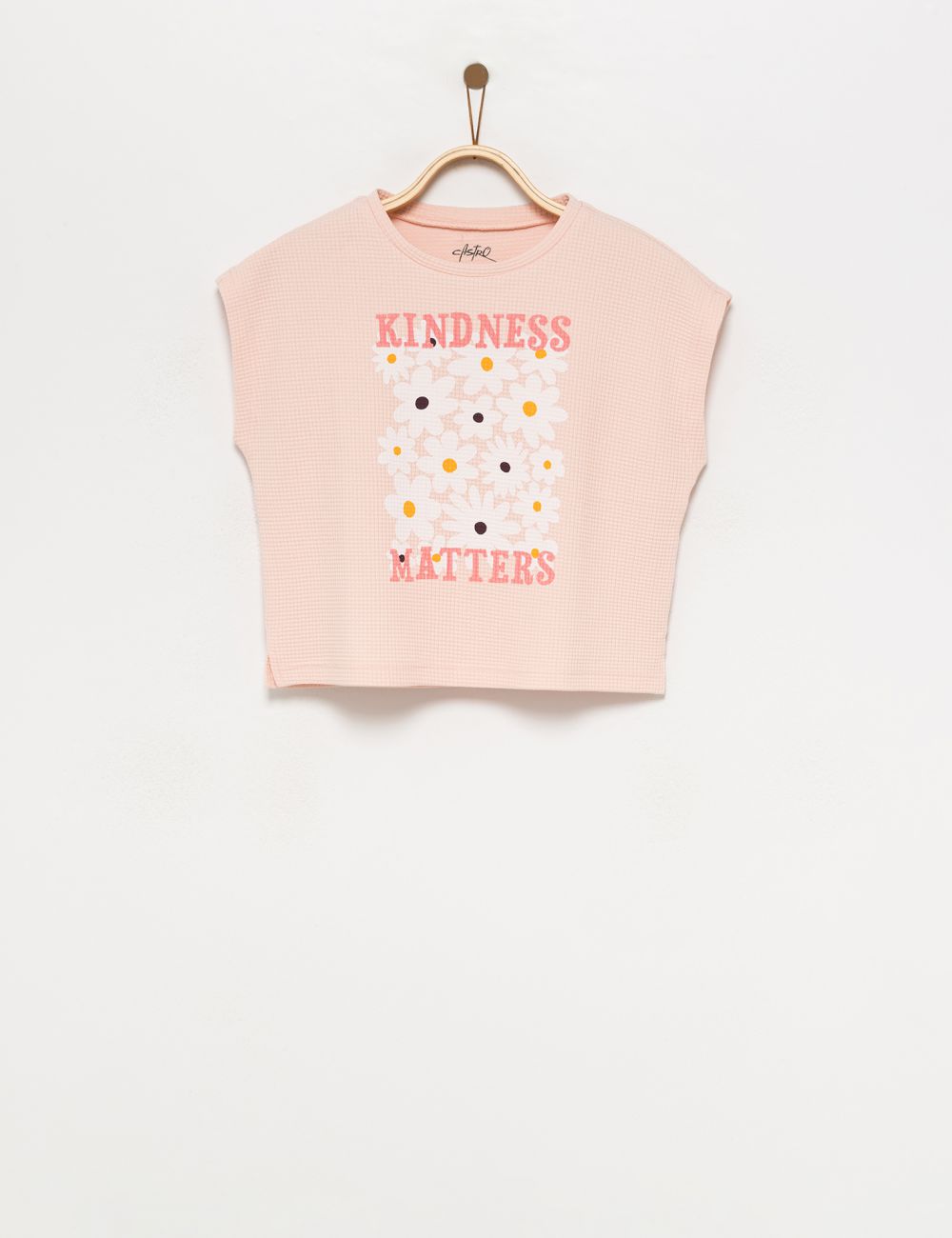 טי שרט וופל מודפסת