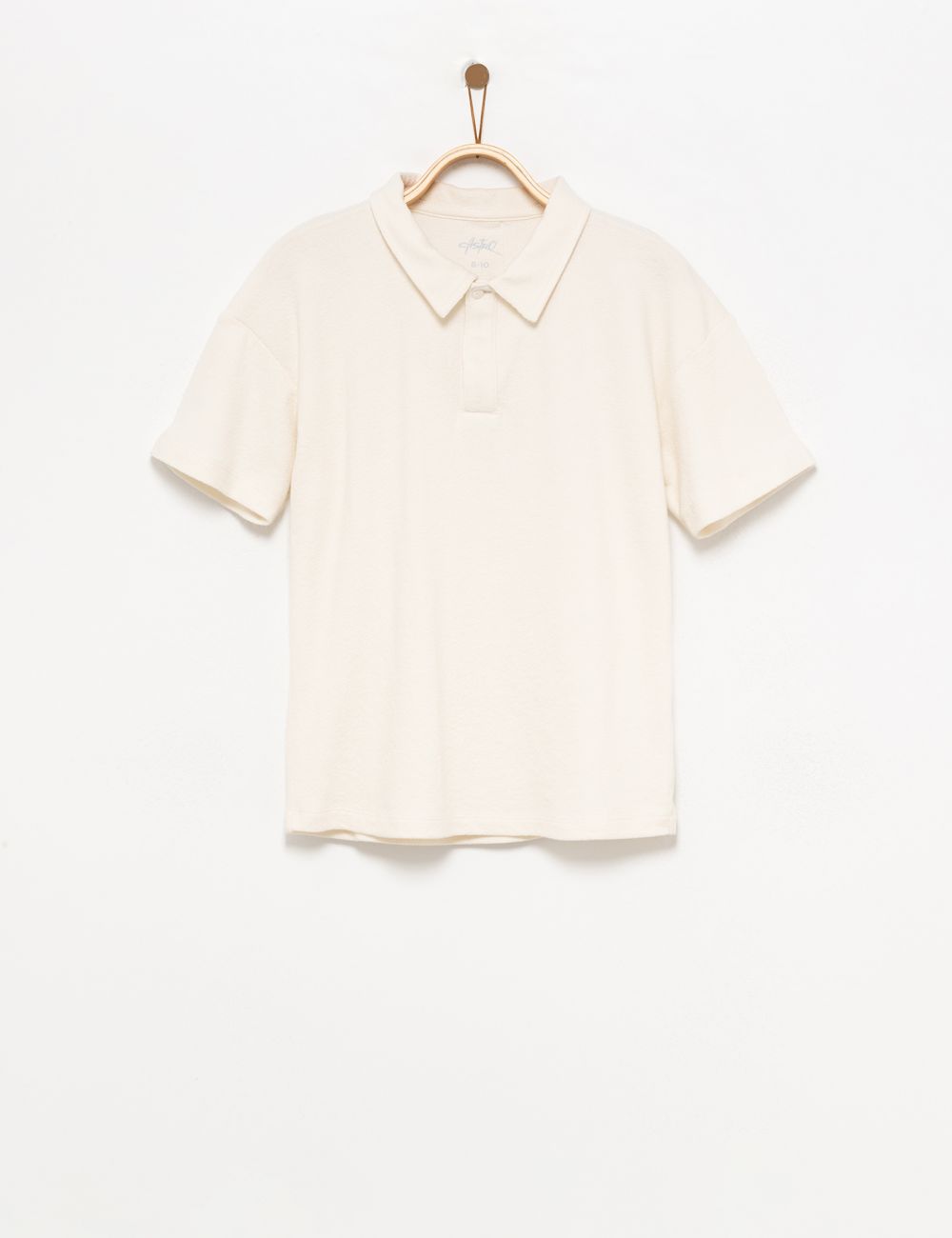 חולצת פולו טקסטורה