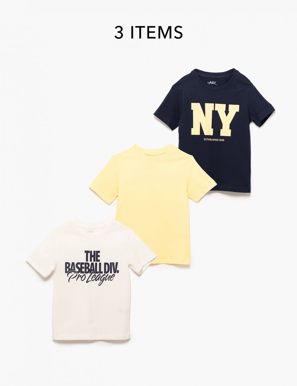 מארז חולצות טי 4Y-12Y