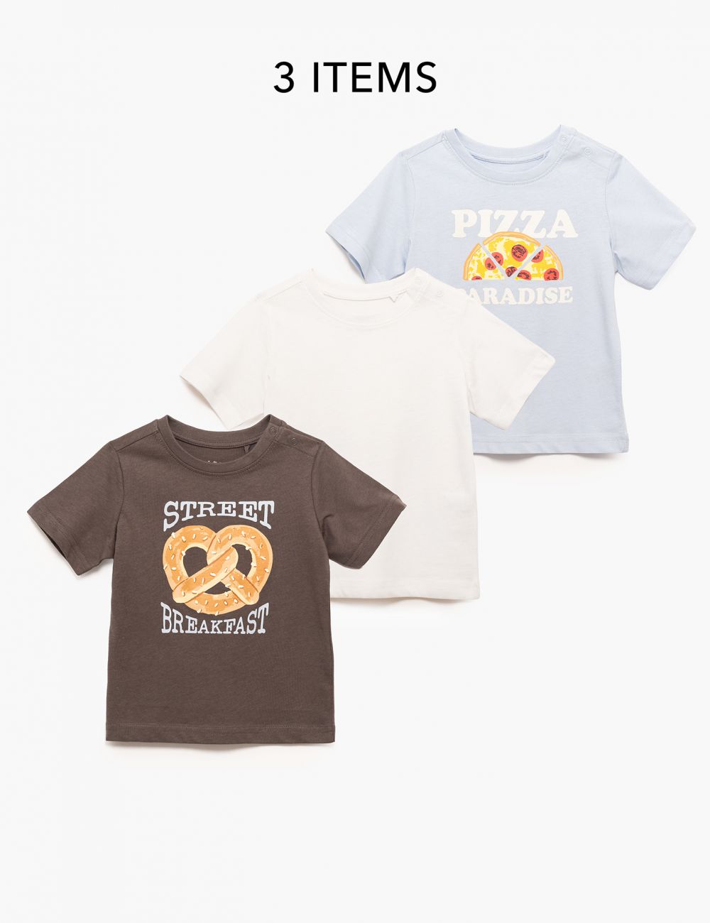 מארז חולצות 6M-4Y