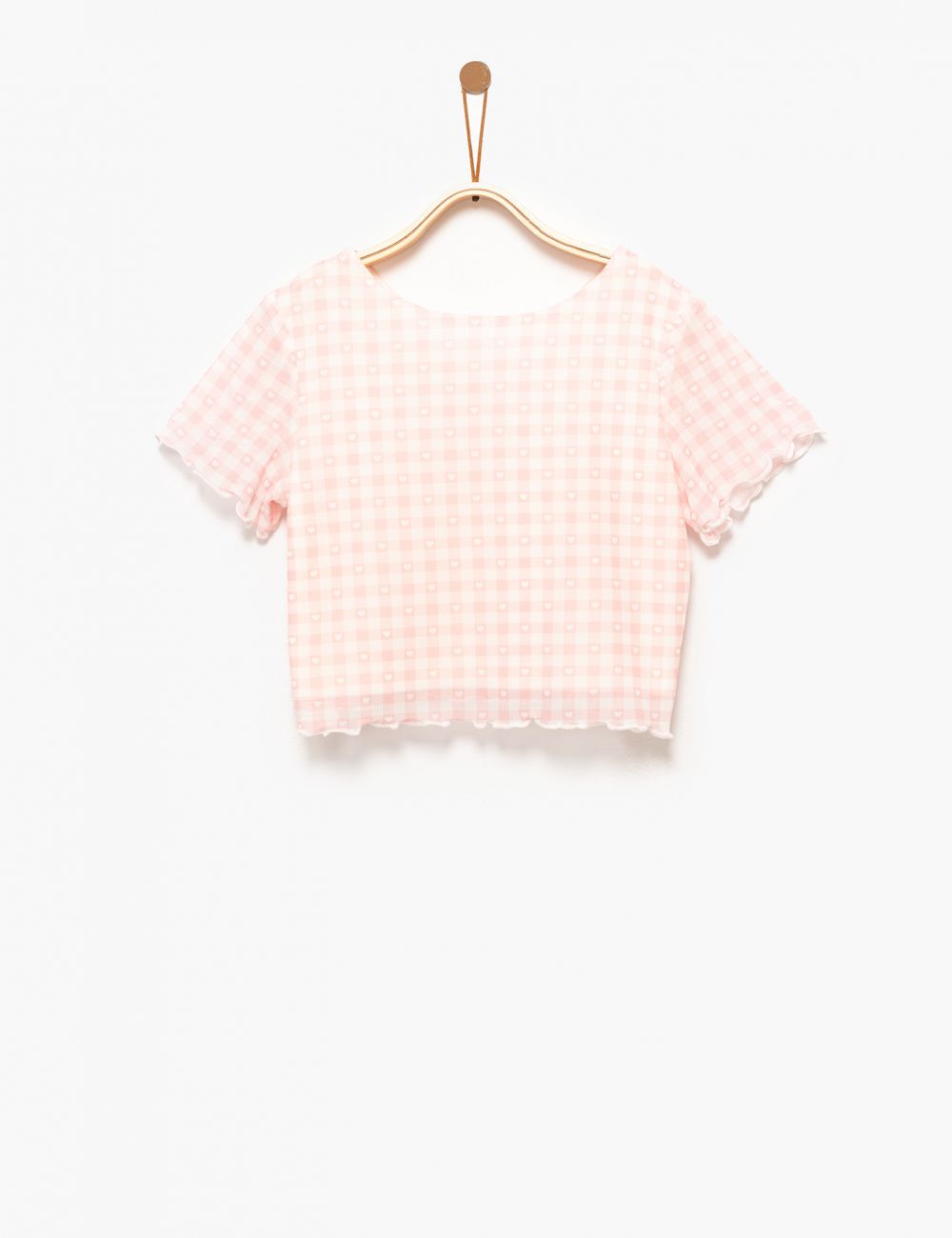 טי שירט משבצות