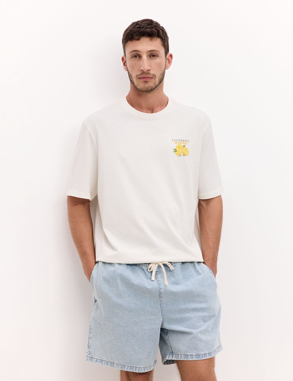 טי שירט relaxed fit CALIFORNIA