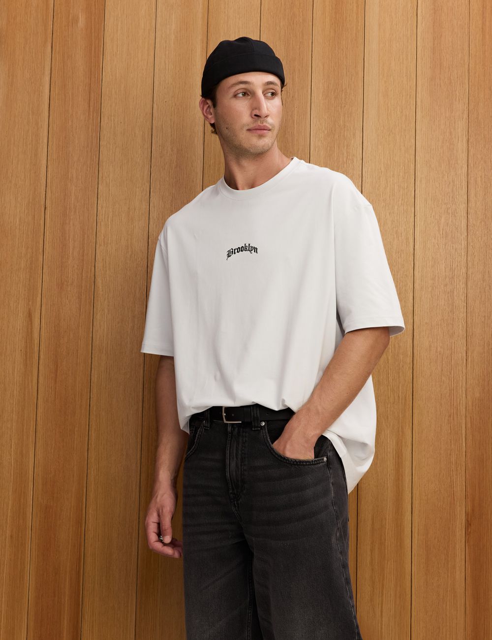 טי שירט לייקרה מודפסת