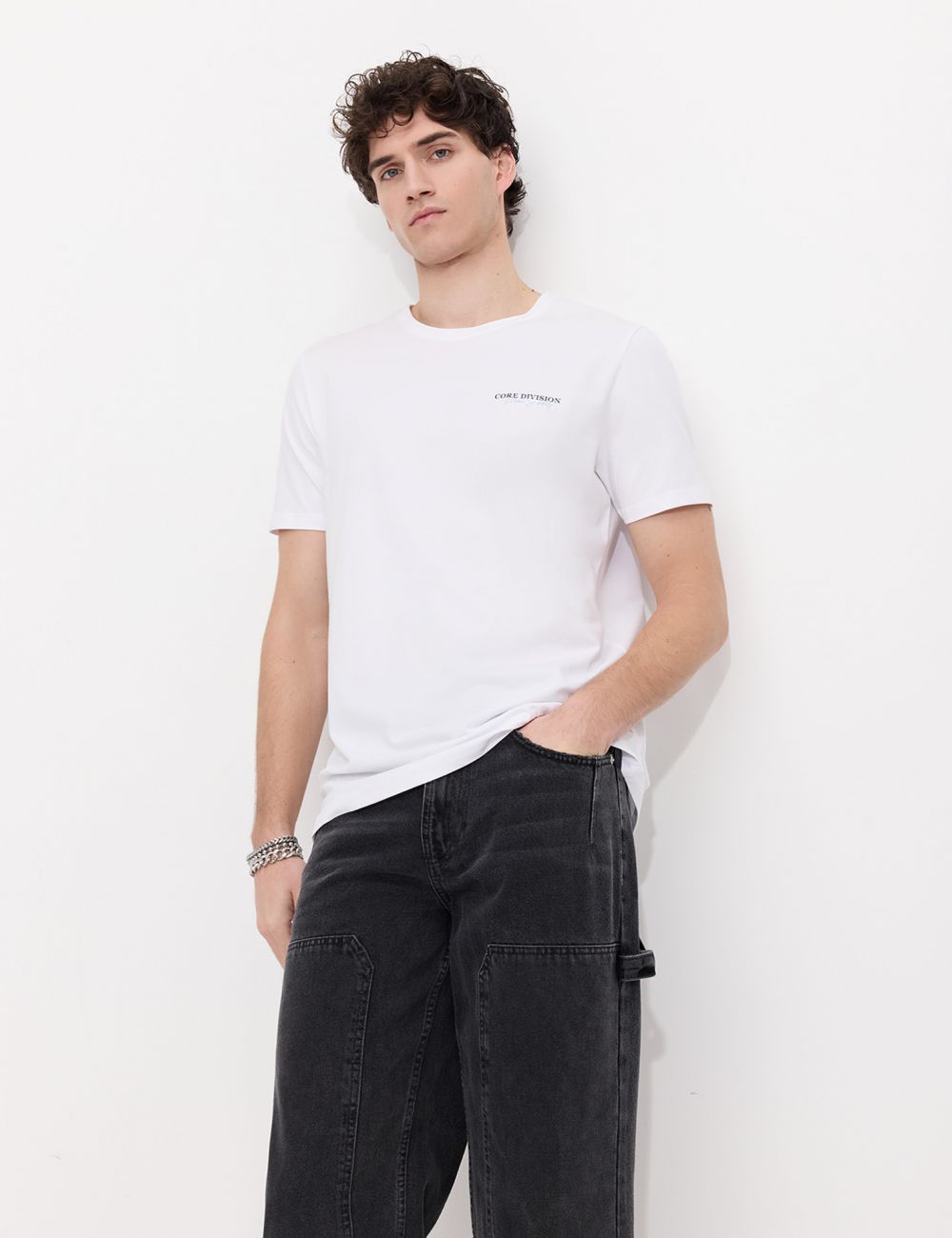 טי-שירט ליקרה מודפסת