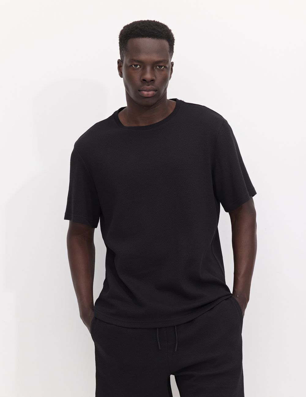 חולצה עם טקסטורה