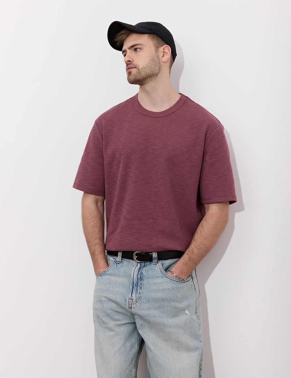 טי שירט עם טקסטורה