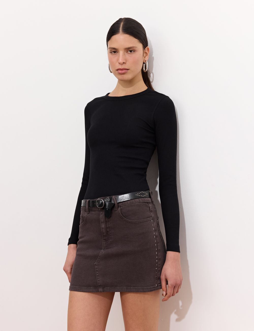 טי שירט ריב בייסיק שרוול ארוך