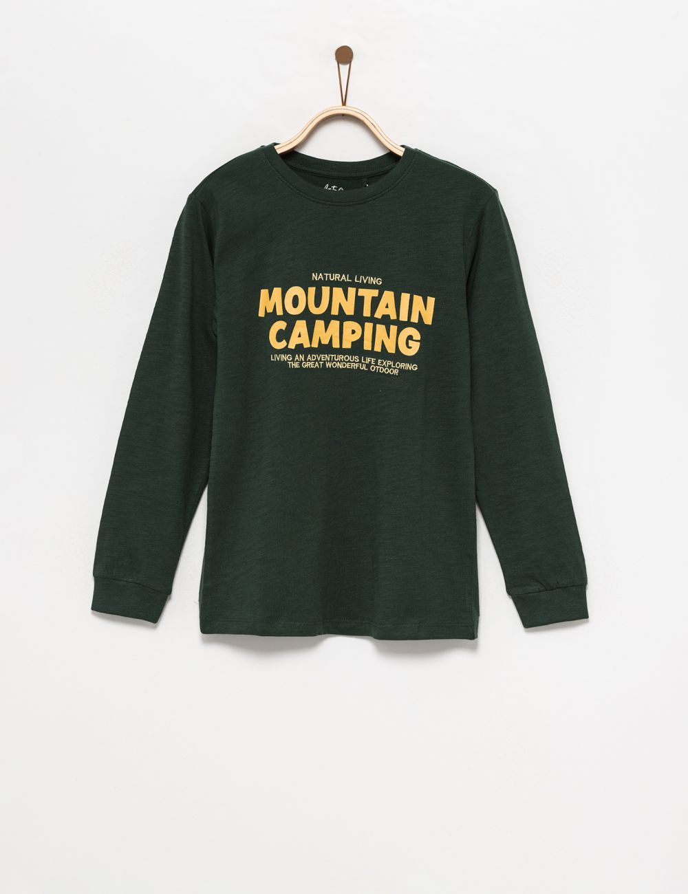 טישרט מודפסת ארוכה