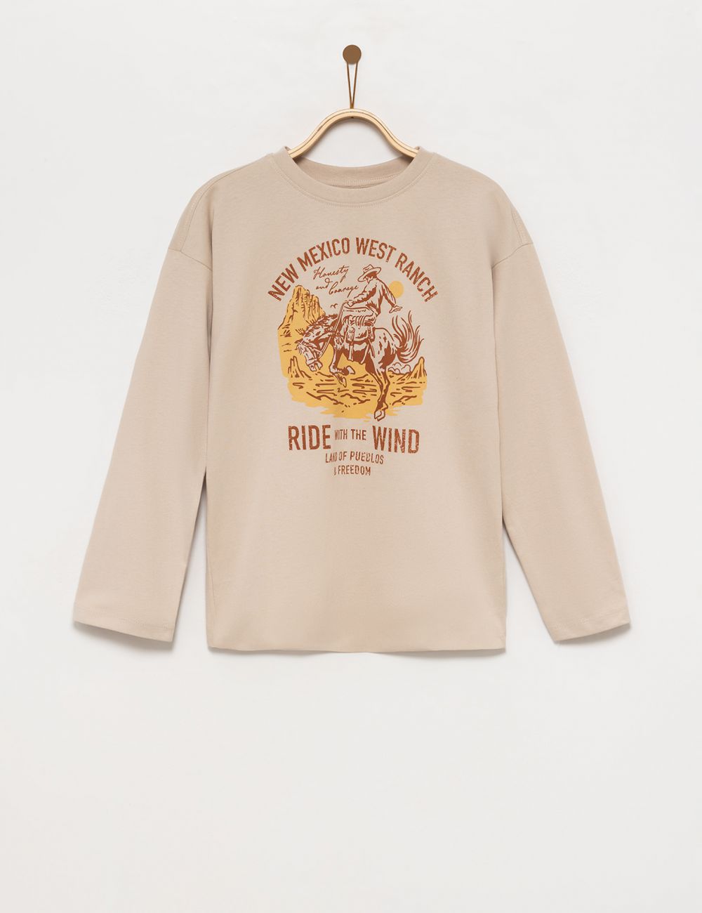 טי-שירט רודיאו ארוכה