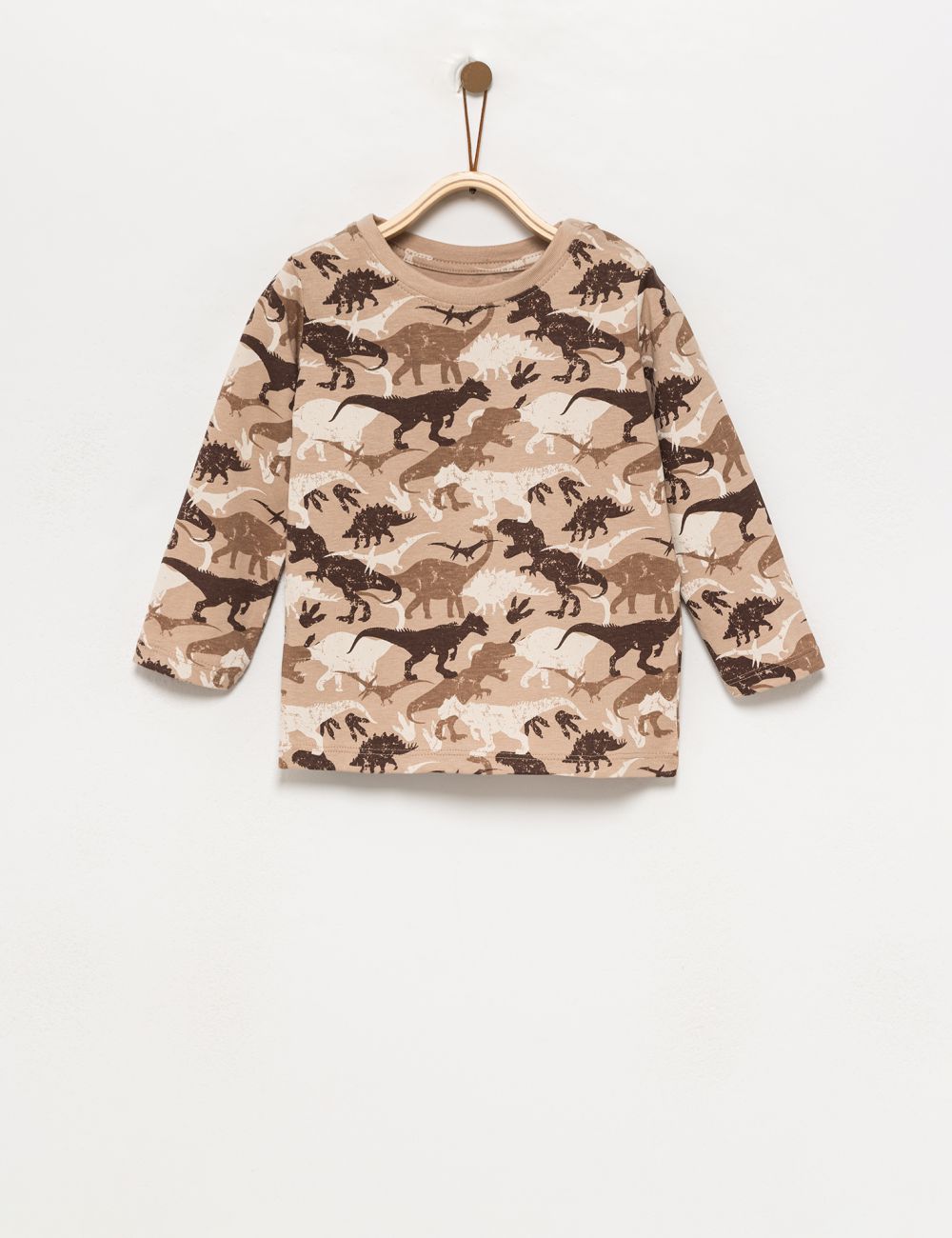 טי-שירט דינוזאורים ארוכה