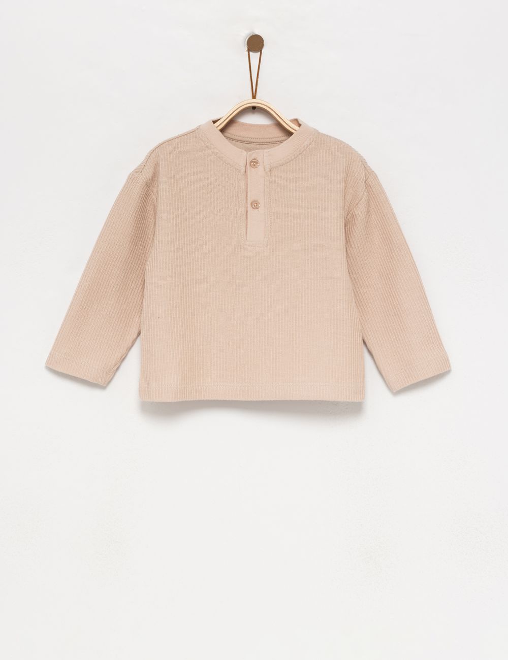 טי-שירט ופל ארוכה