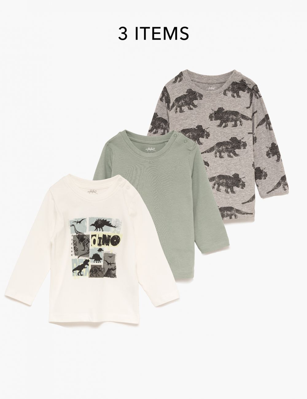 מארז חולצות ארוכות 6M-4Y