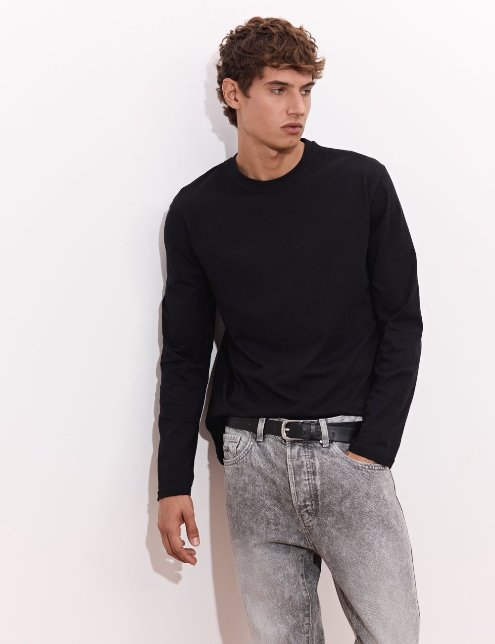 חולצת בייסיק שרוול ארוך