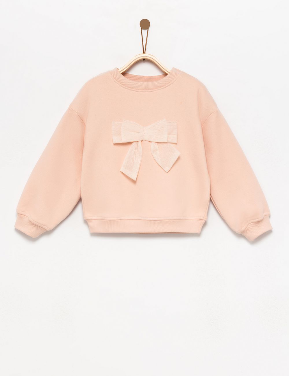 סווטשירט בעיטור טול