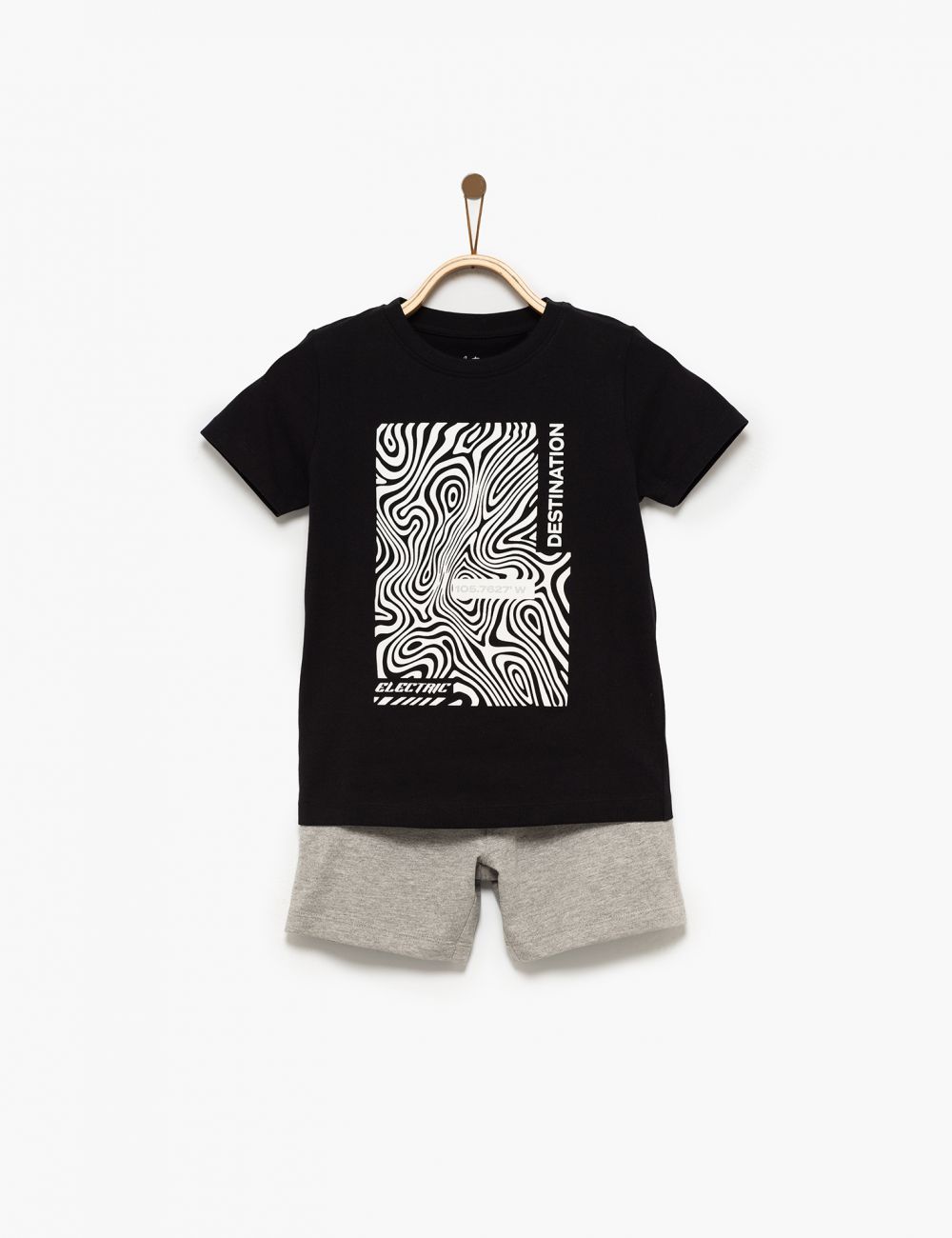 חליפת דפוס גלי 4Y-12Y