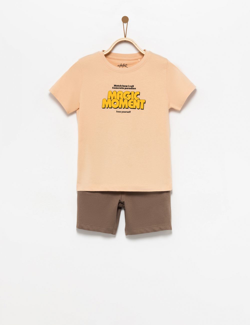 חליפת כיתוב קצרה 4Y-12Y