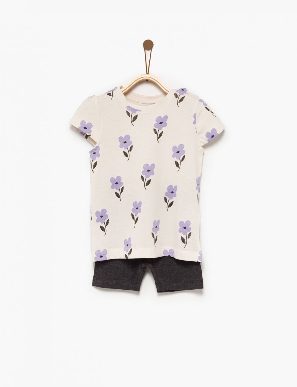 חליפת גן פרחים 6M-4Y