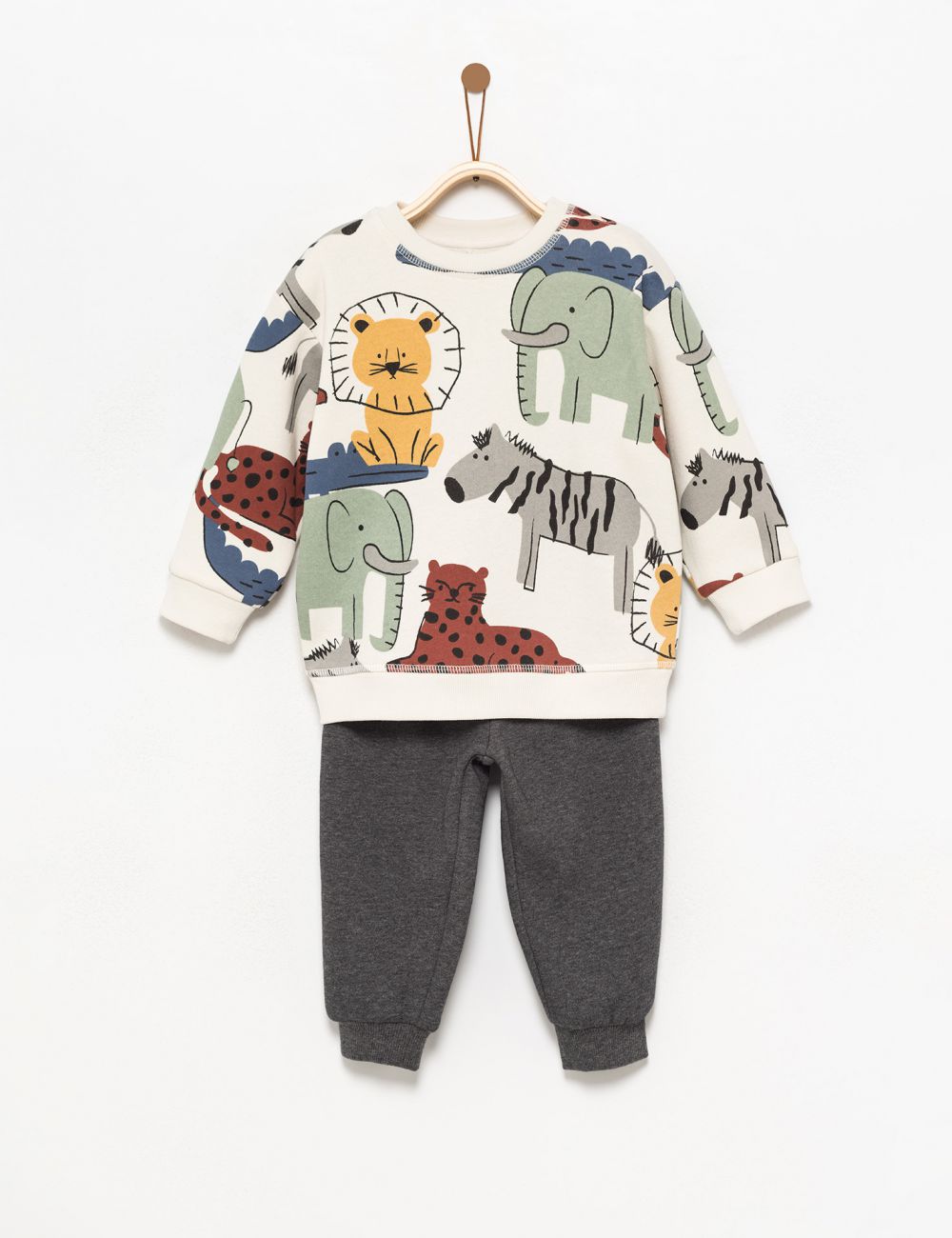 חליפת גן פוטר חיות 6M-4Y