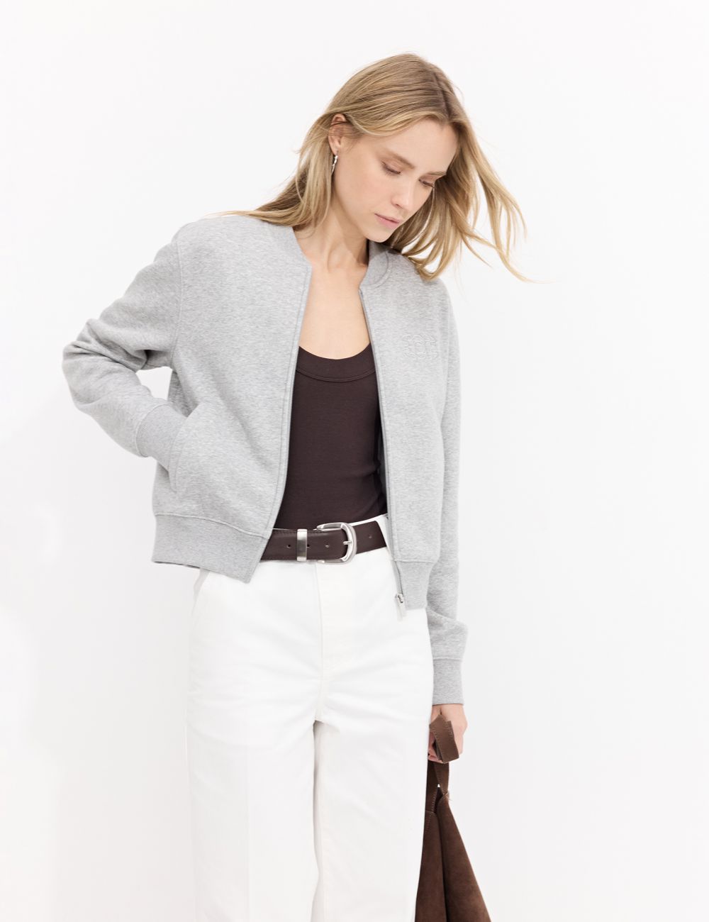 ג’קט סווטשירט בומבר