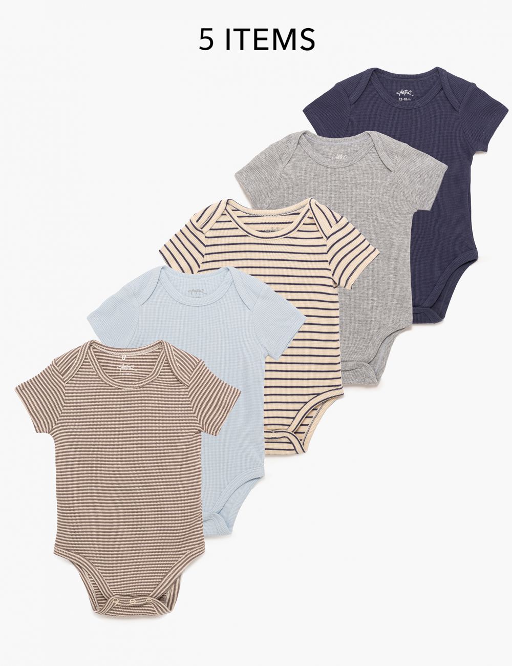 מארז 5 בגדי גוף קצרים