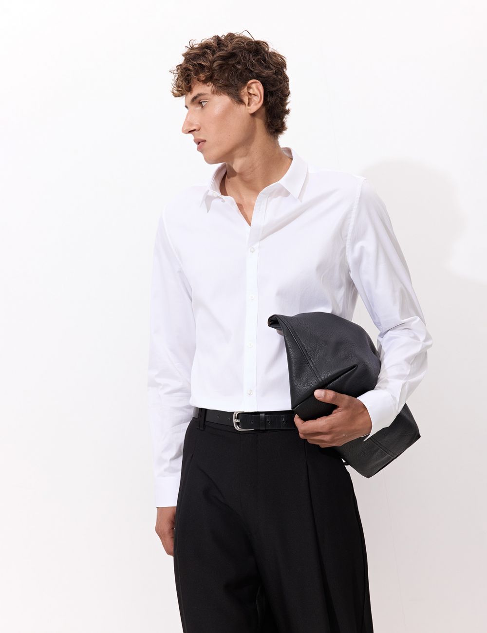 חולצה מכופתרת SLIM FIT