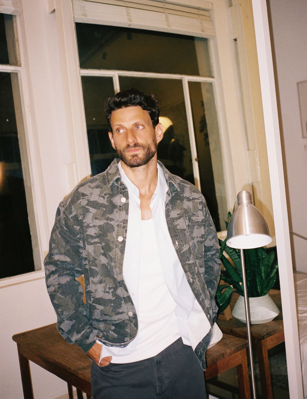 אוברשירט עם הדפס אול-אובר