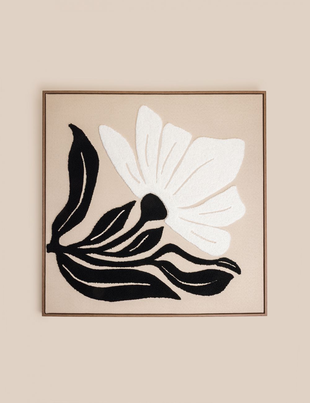 תמונה פרח לבן 60X60CM