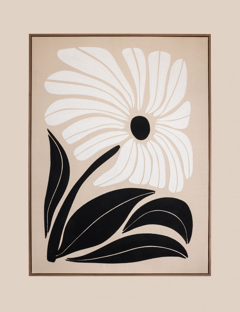 תמונה פרח לבן 60X80CM