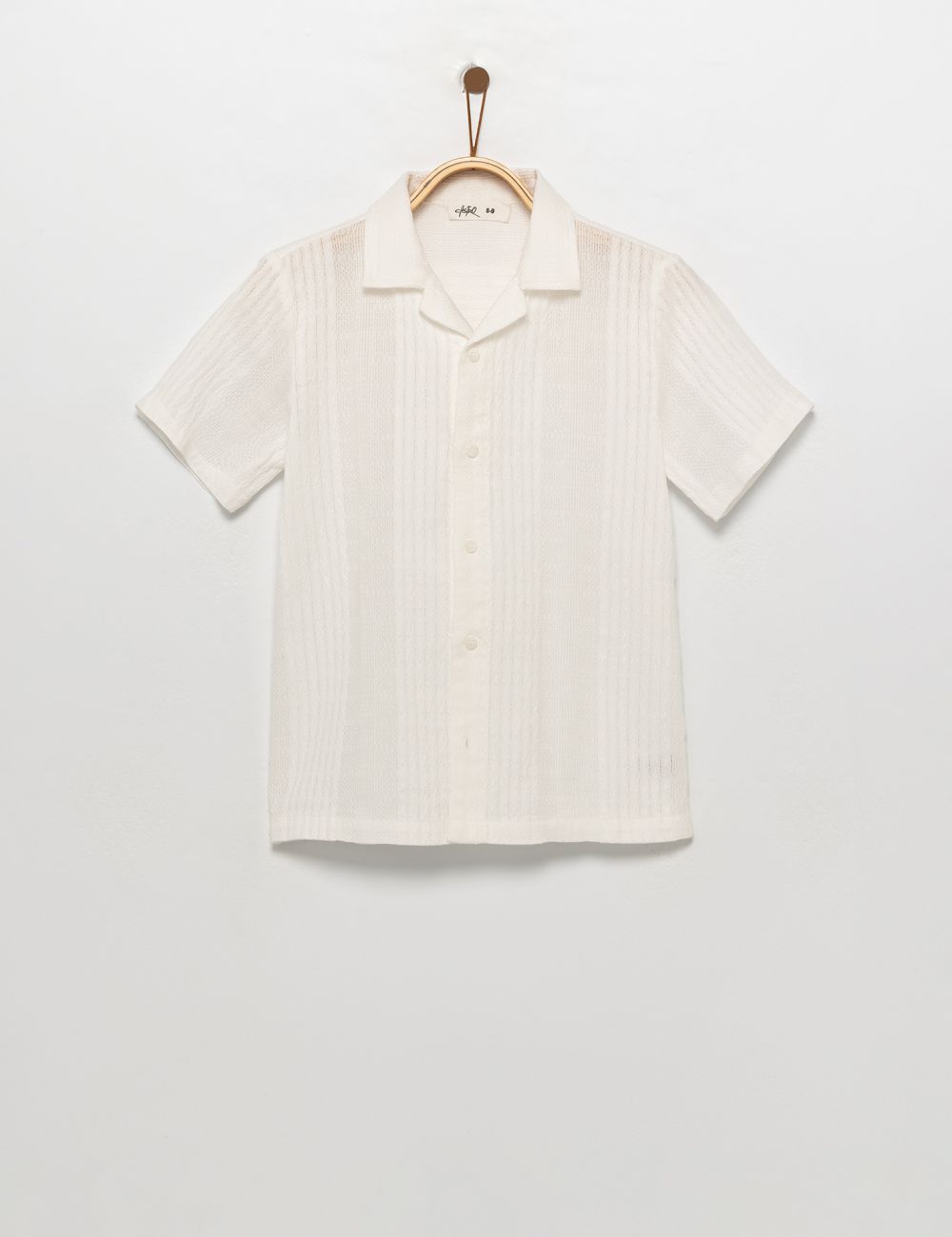 מכופתרת בד טקסטורה