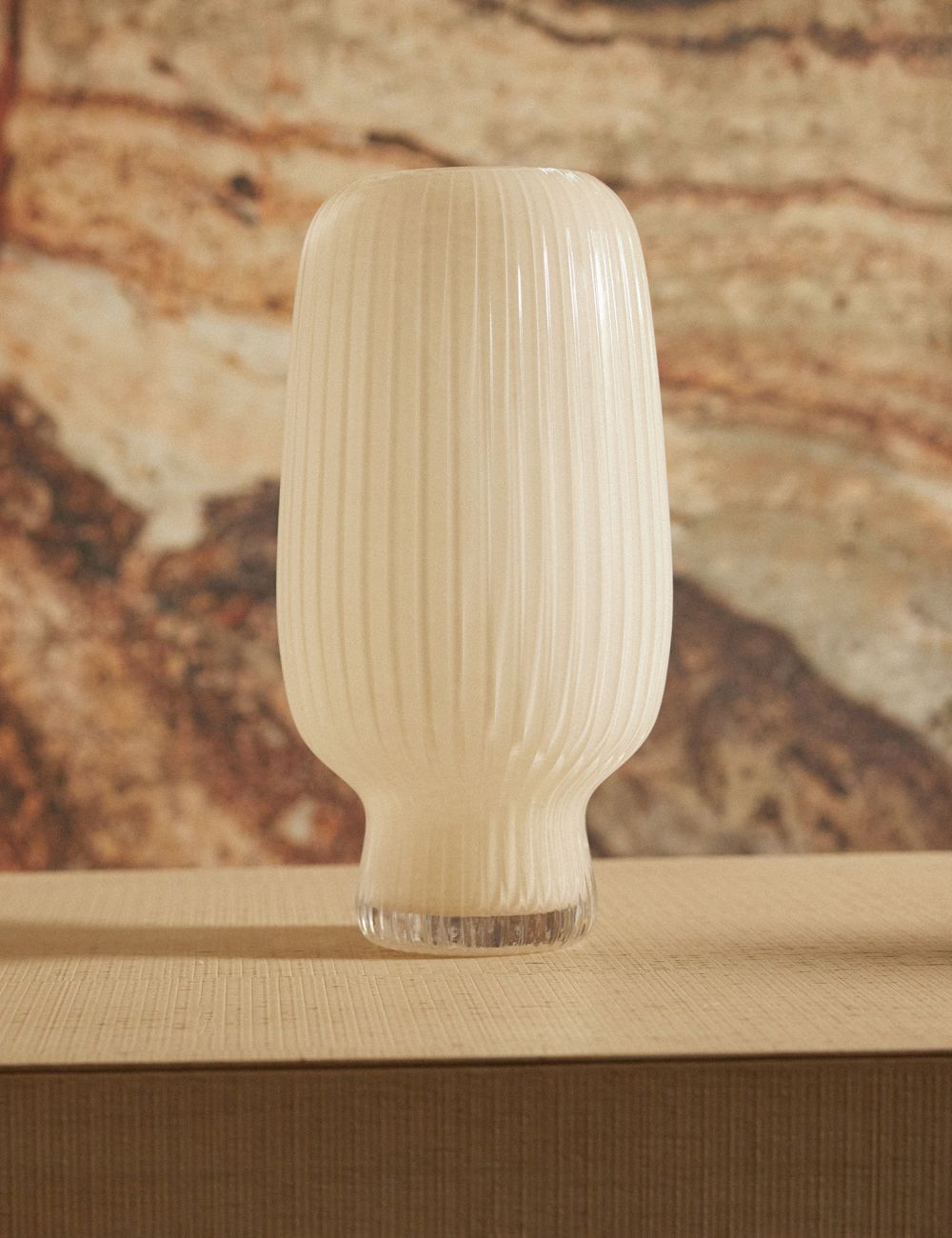 אגרטל זכוכית לי 15.8X31.5CM