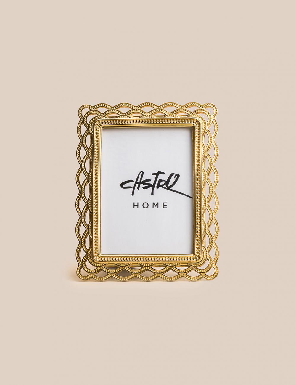 מסגרת לתמונה קשתות זהב 5X7