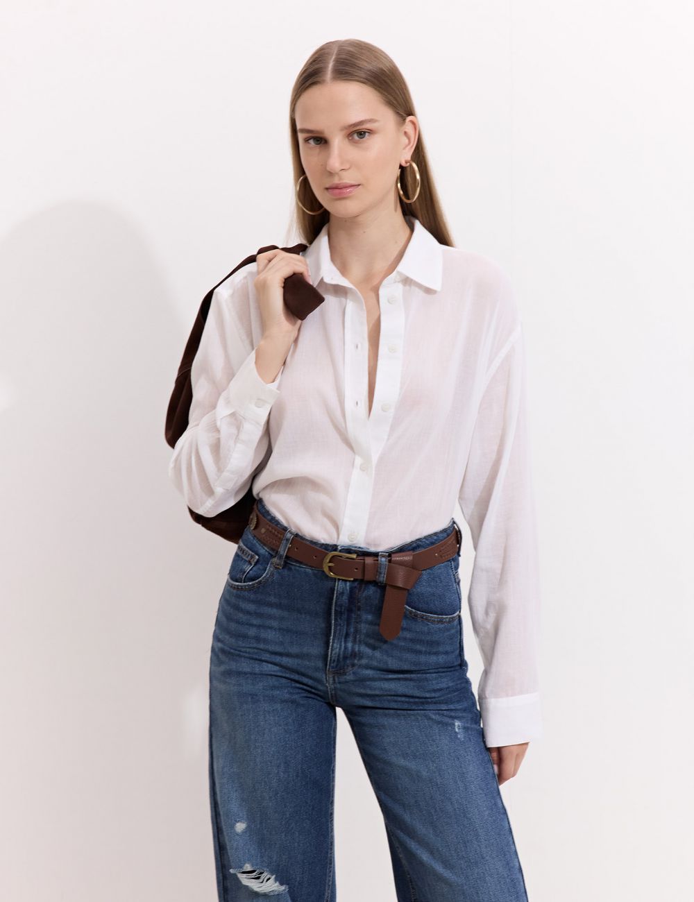 חולצה מכופתרת