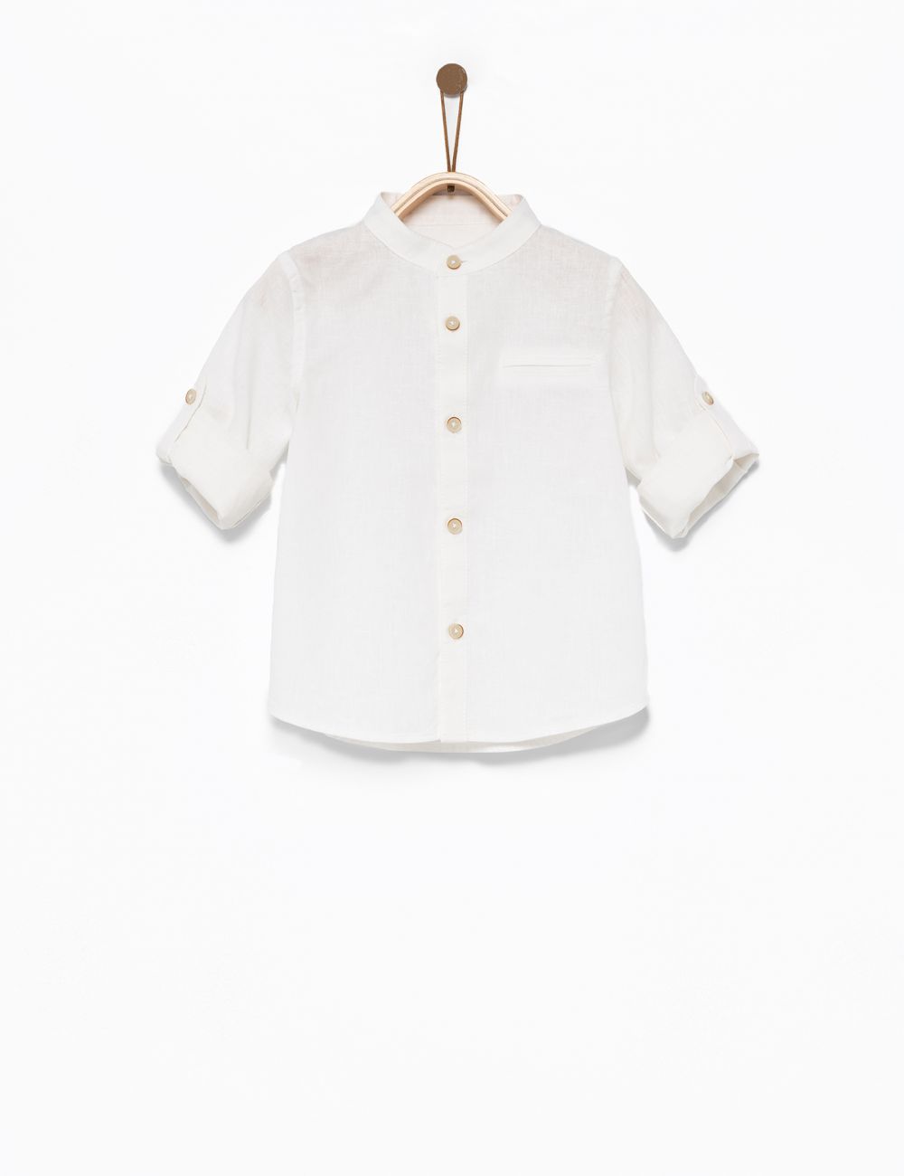 מכופתרת צווארון סיני