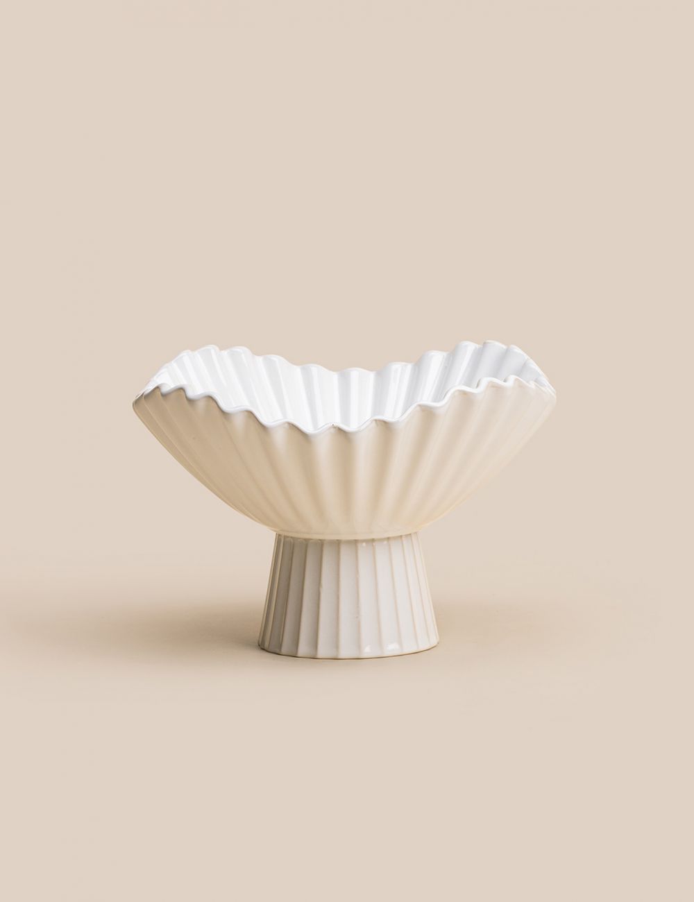 קערה דקורטבית צדפה 28CM