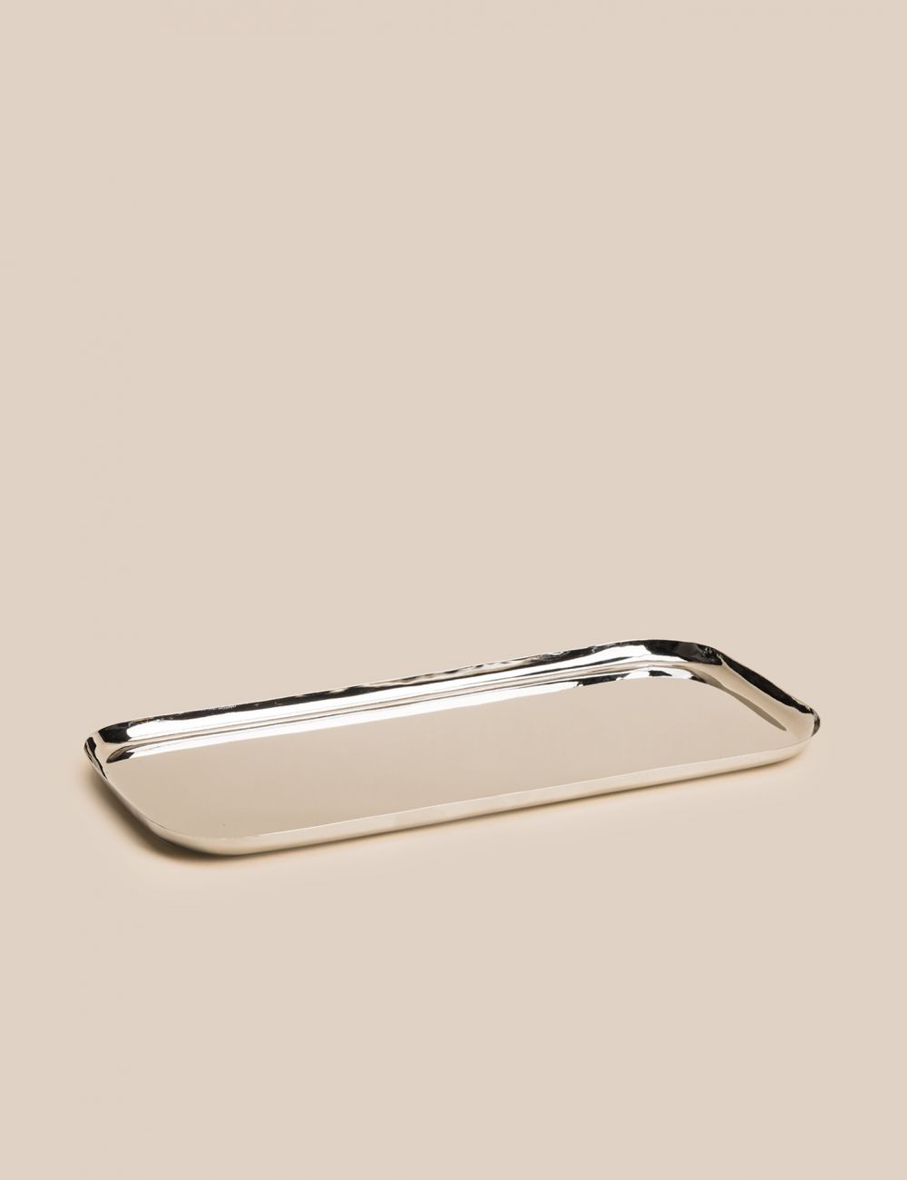 מגש מוכסף 38.5X18.5X1.5CM