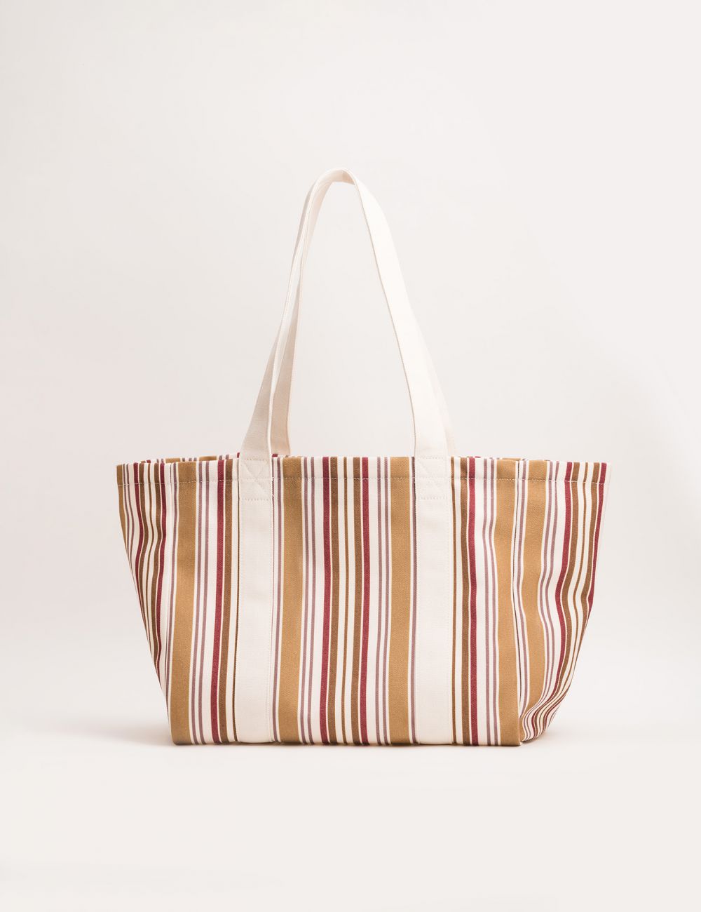 תיק שופר אוברסייז בהדפס פסים