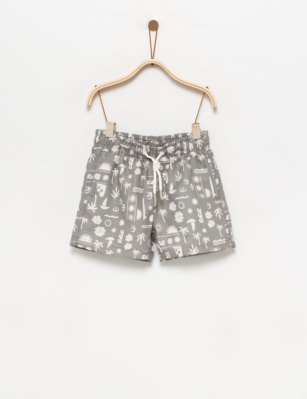 מכנסי בגד ים מודפסים