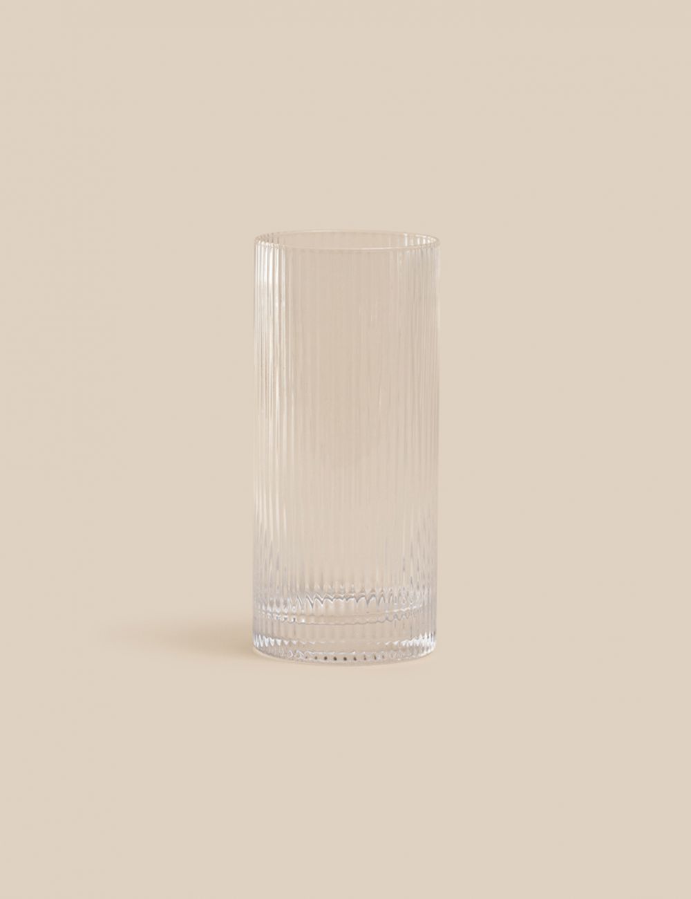 כוס פליסה מזכוכית עבודת יד L