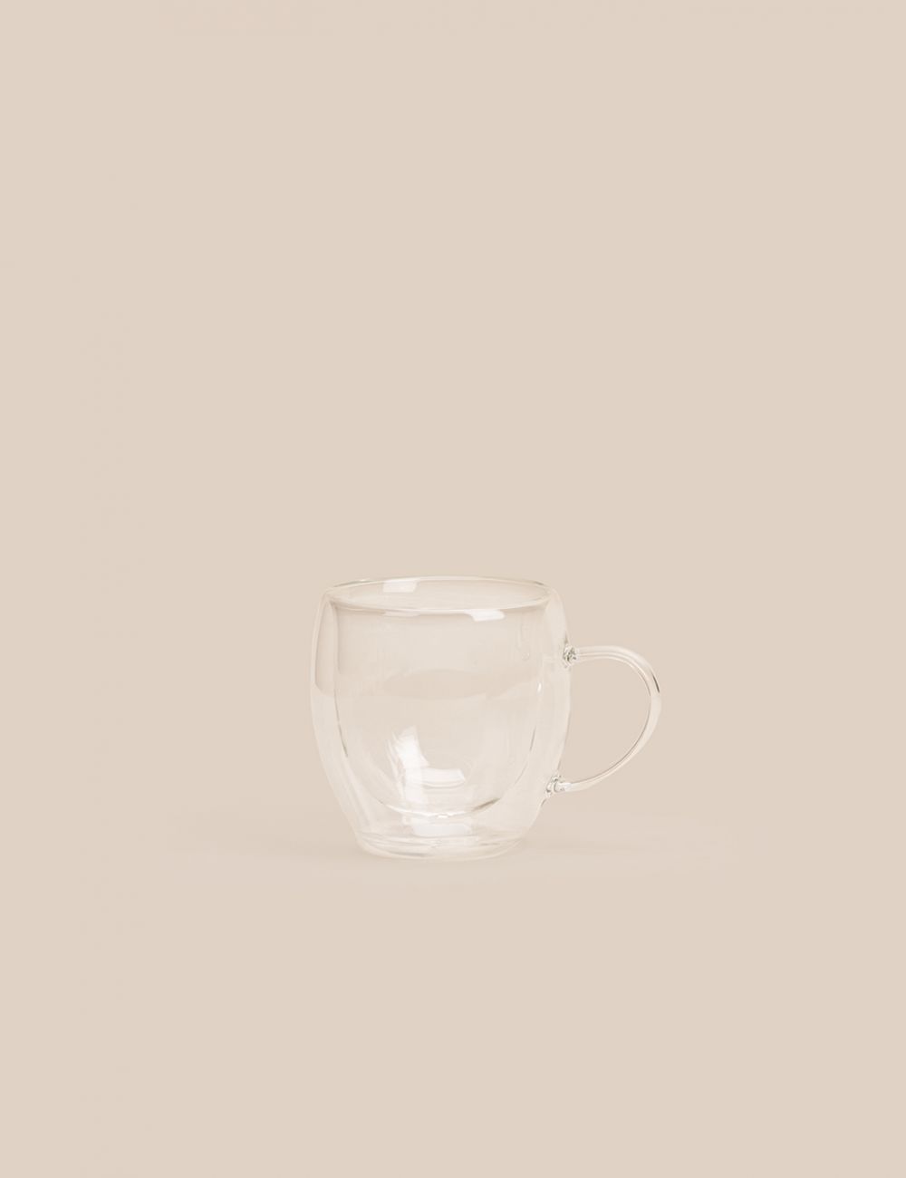 כוס זכוכית עם דופן כפולה 250 מ”ל