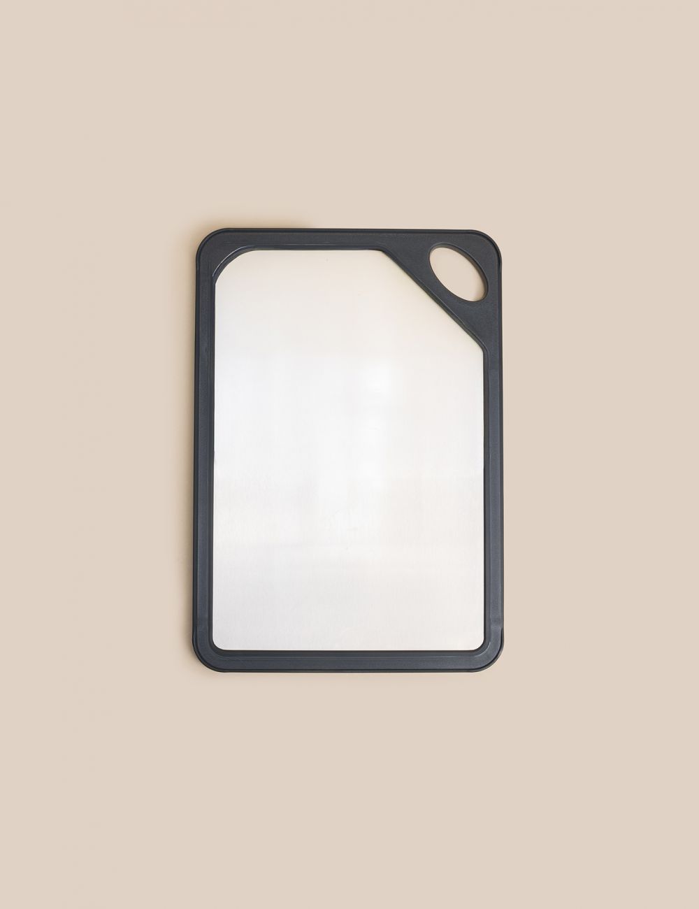 משטח חיתוך פלסטיק ונירוסטה .36X25.5CM