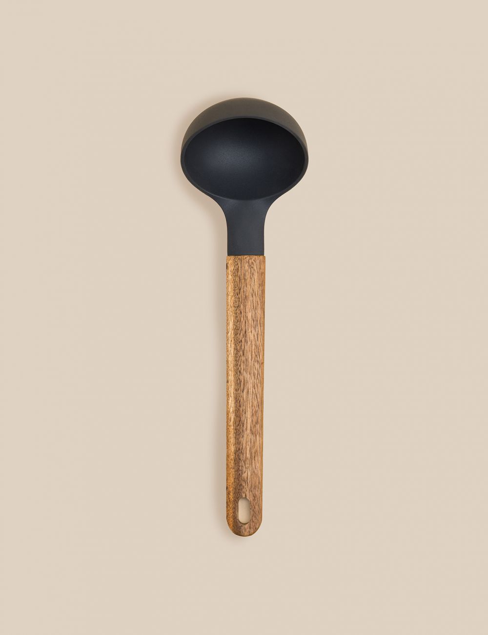 מצקת עץ השיטה וסילקון 30X3 ס”מ