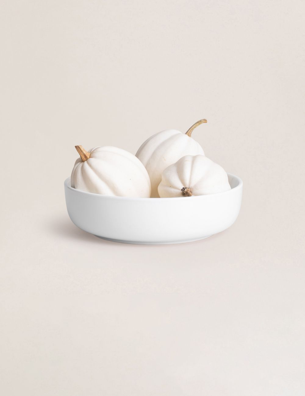 קערת אוכל להגשה PURE WHITE קוטר 22 ס”מ