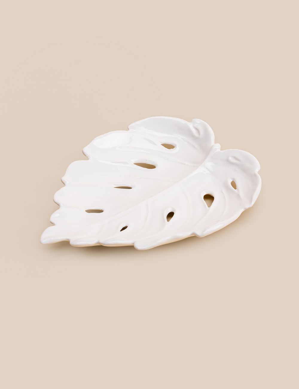 מגש עלה מקרמיקה 21 ס”מ